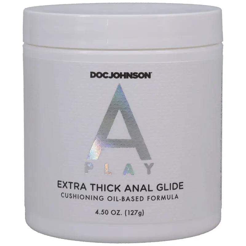 A-Play Extra Thick Anal Glide - Oil Based Fisting Lubricant - 127 gram Tub Doc Johnson Discreet Intimate Essentials.