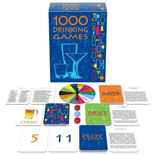 1000 Drinking Games Kheper Games Discreet Intimate Essentials.