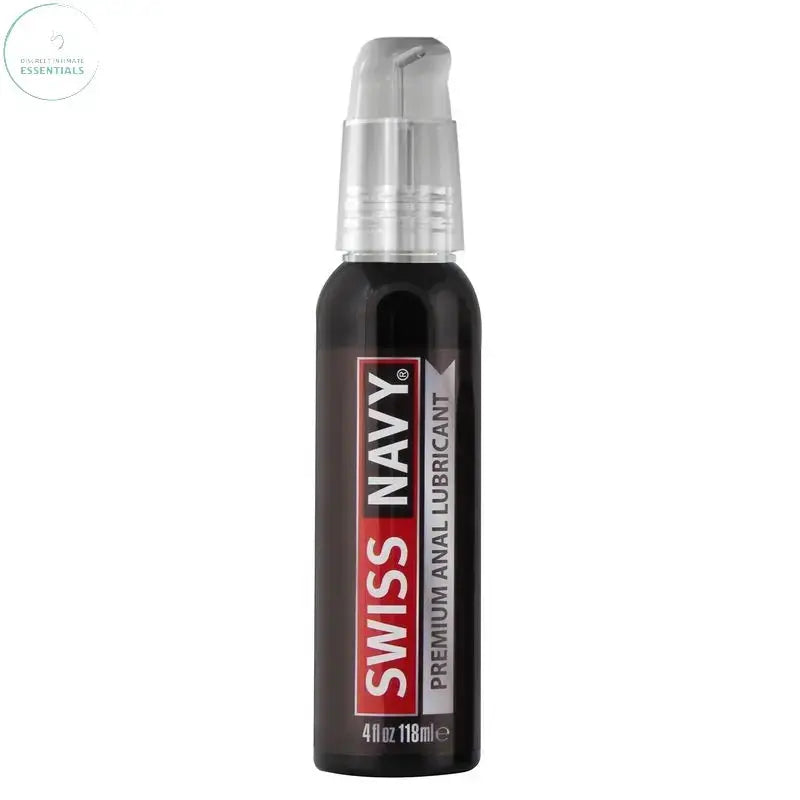 Swiss Navy Anal Lubricant 4oz/118ml Swiss Navy Discreet Intimate Essentials.