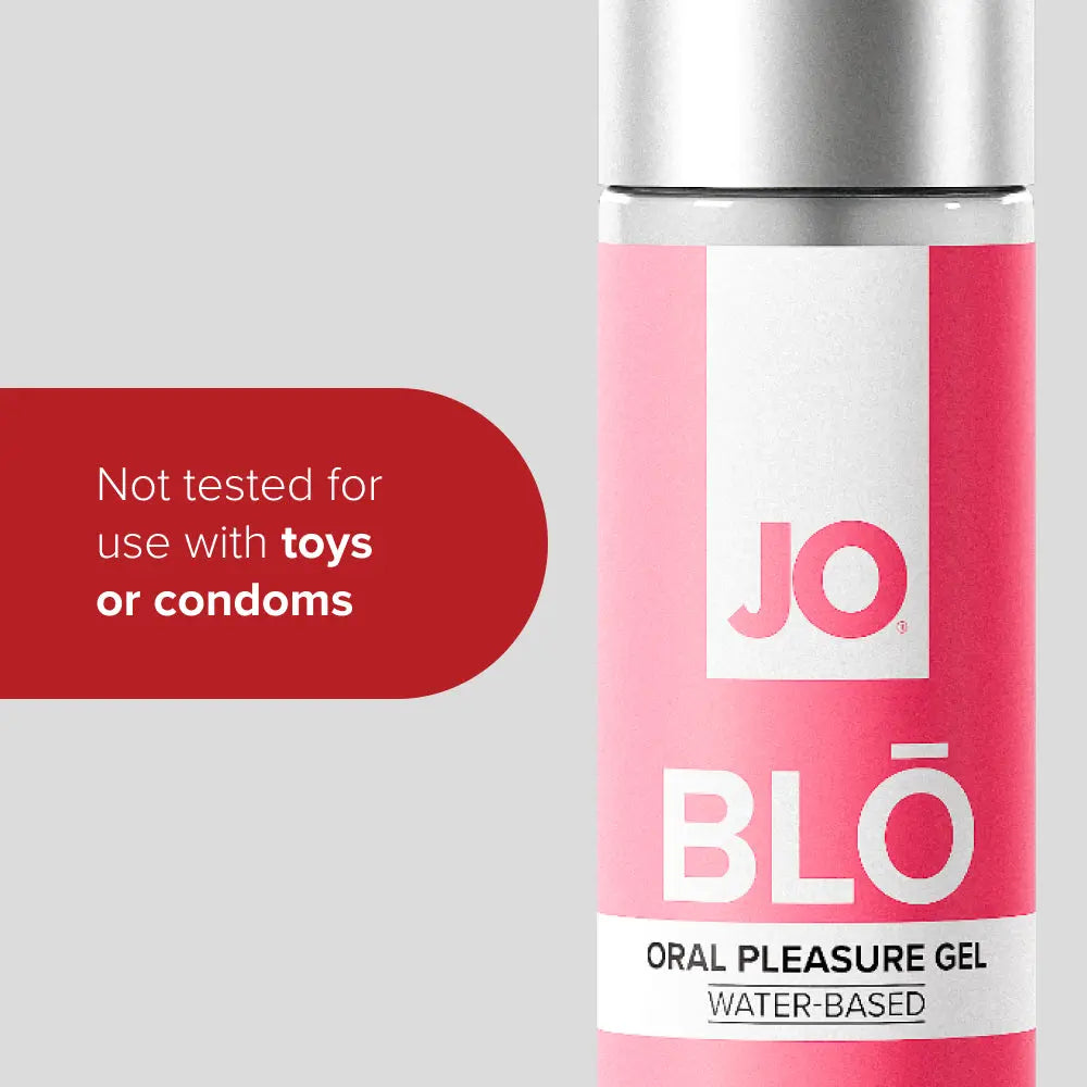 Affordable quality JO Blo Strawberry Lemonade - Strawberry Lemonade Flavoured Oral Pleasure Gel - 30 ml Bottle  from JO by Discreet Intimate Essentials with Discreet Delivery 