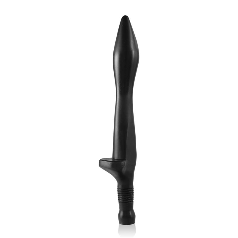 Phthalate free goose handle in black design, flexible yet sturdy for easy cleaning, made from medical grade components.