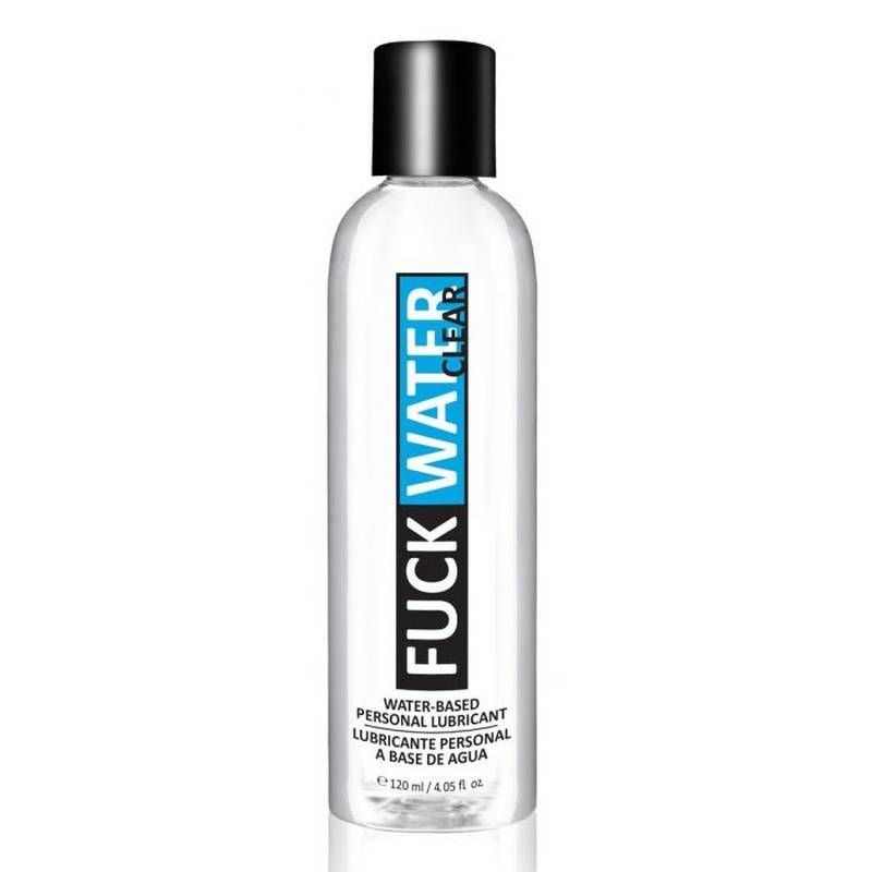 FuckWater Water Based Lubricant 4oz/120ml bottle for intimate essentials and adult entertainment.