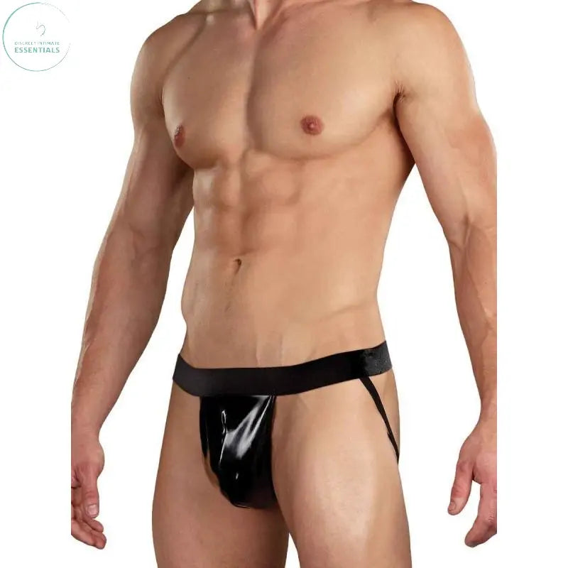 Affordable quality Male Power Jock Wet Look  from Male Power by Discreet Intimate Essentials with Discreet Delivery 