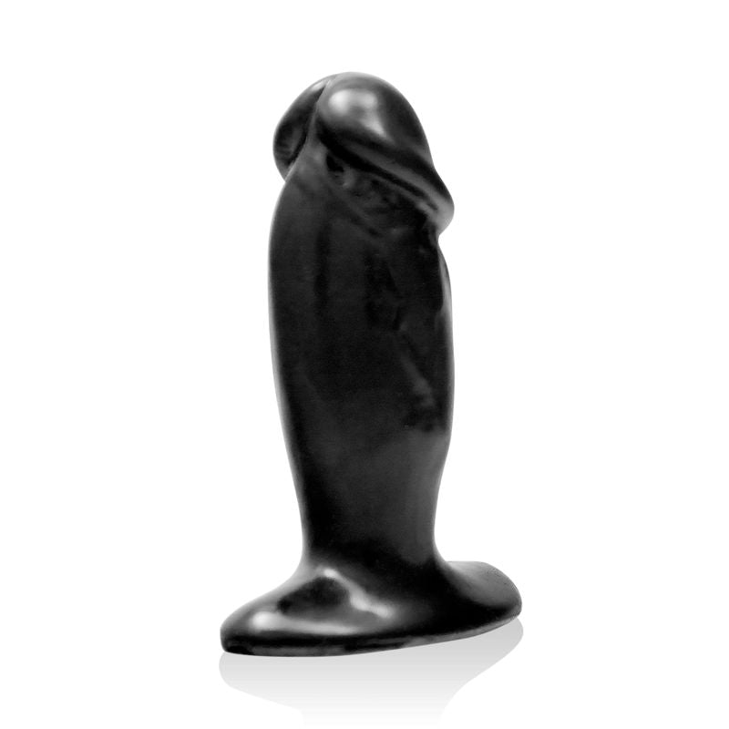 Small realistic cock plug made of phthalate-free PVC, 4 inches long and 1.52 inches in diameter.
