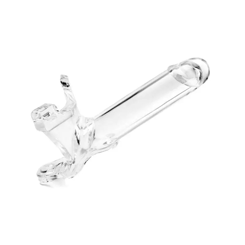 Zoro Knight 6in Hollow Shaft Clear Strap On PerfectFit Discreet Intimate Essentials.