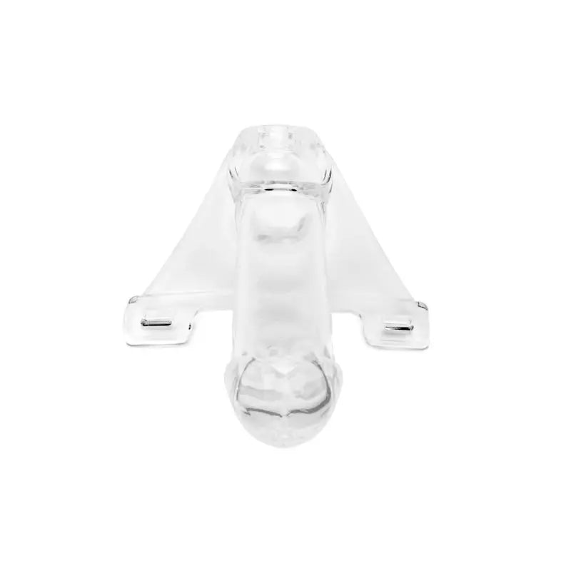 Zoro Knight 6in Hollow Shaft Clear Strap On PerfectFit Discreet Intimate Essentials.