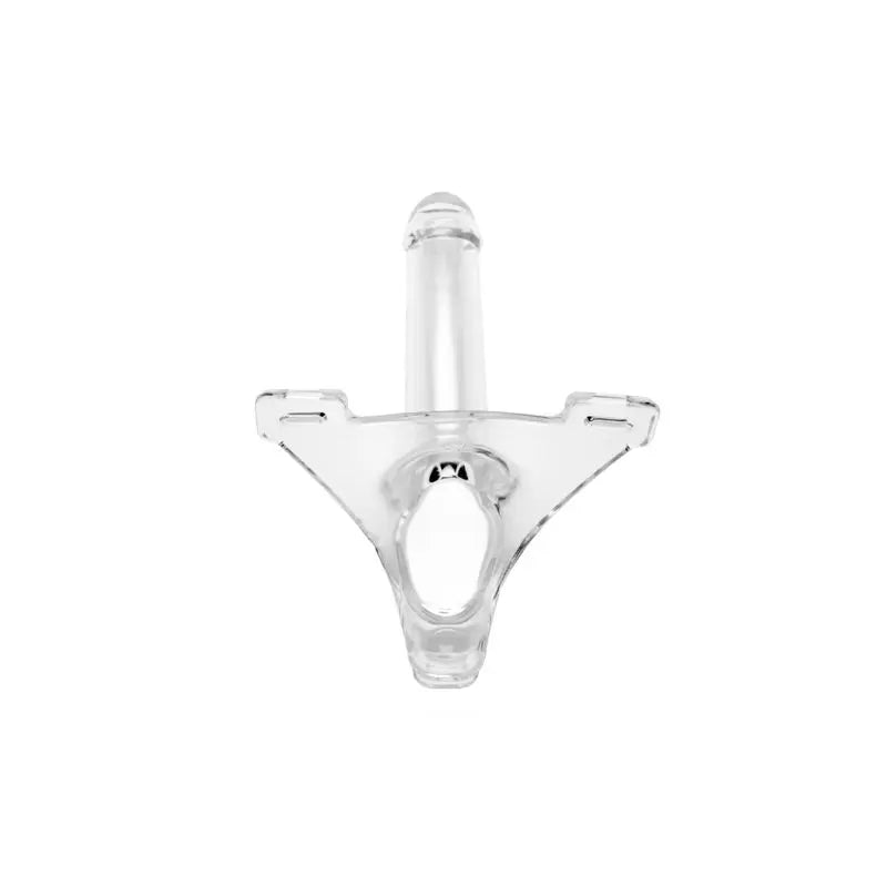Zoro Knight 6in Hollow Shaft Clear Strap On PerfectFit Discreet Intimate Essentials.