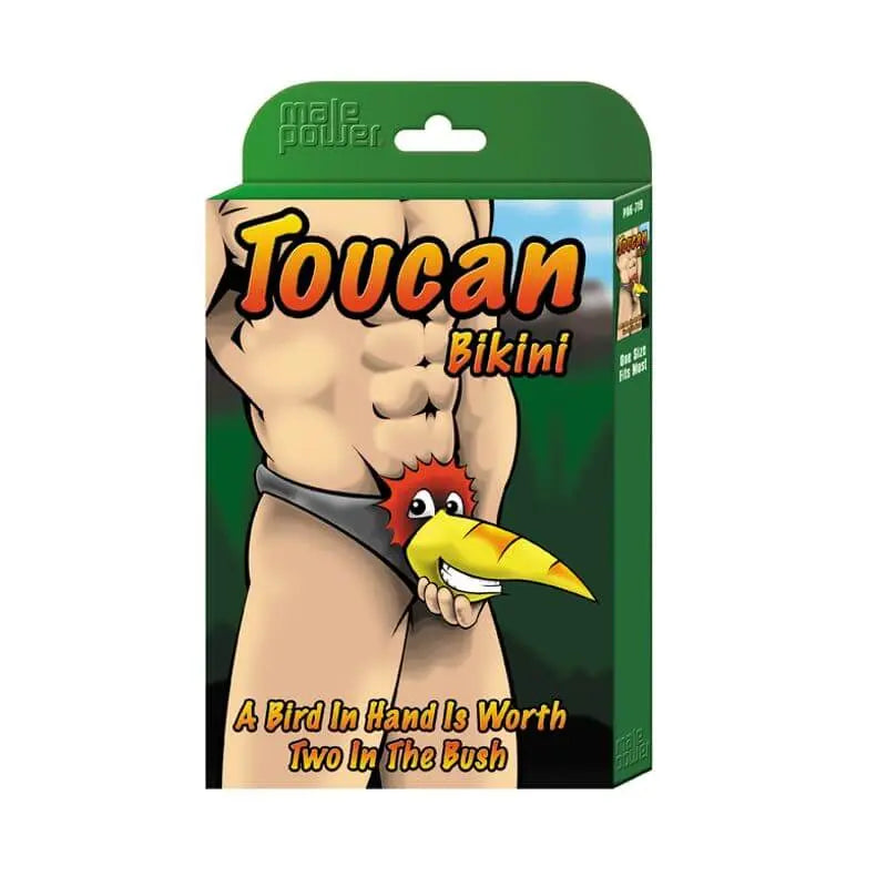 Affordable quality Toucan Bikini Novelty Underwear  from Male Power by Discreet Intimate Essentials with Discreet Delivery 