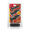 Anal Trainer Kit Black, perfect anal trainer kit for beginners, includes three sizes and storage bag.