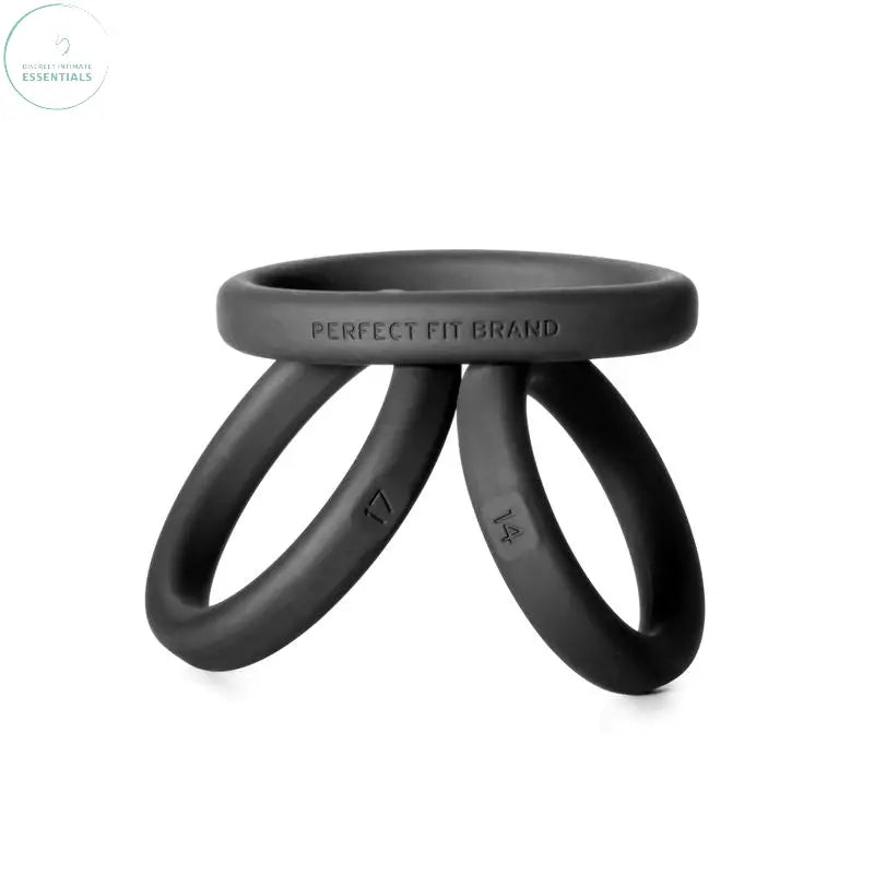 Affordable quality Xact-Fit Silicone Rings Mixed 3 Ring Kit  from PerfectFit by Discreet Intimate Essentials with Discreet Delivery 