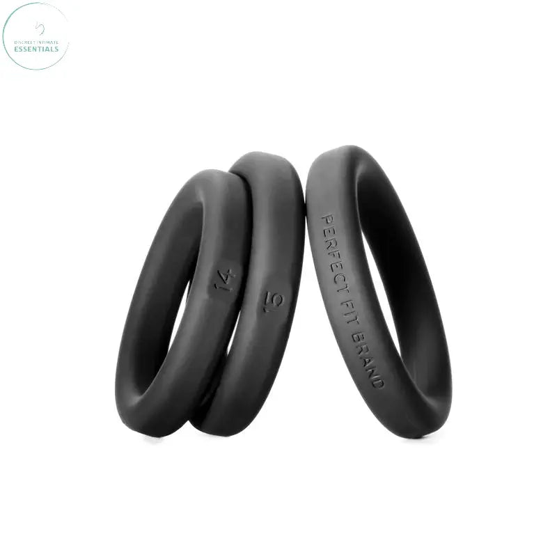 Affordable quality Xact-Fit Silicone Rings Medium 3 Ring Kit  from PerfectFit by Discreet Intimate Essentials with Discreet Delivery 