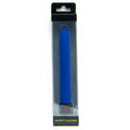 Flexible silicone locker room hose in blue packaging, designed for easy cleaning and flexibility.