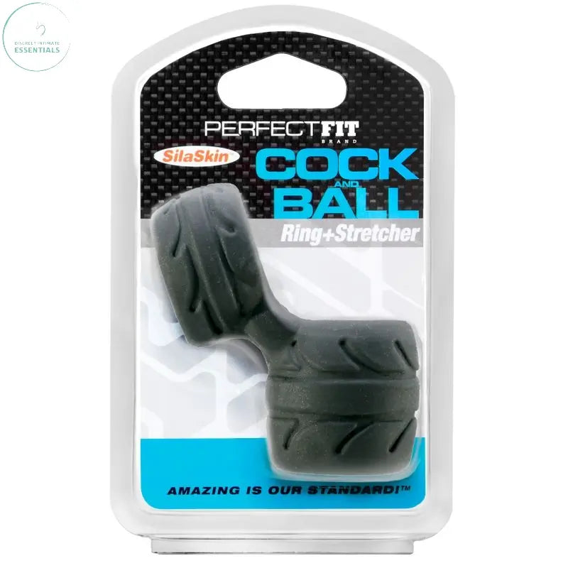 Affordable quality SilaSkin Cock And Ball Black  from PerfectFit by Discreet Intimate Essentials with Discreet Delivery 