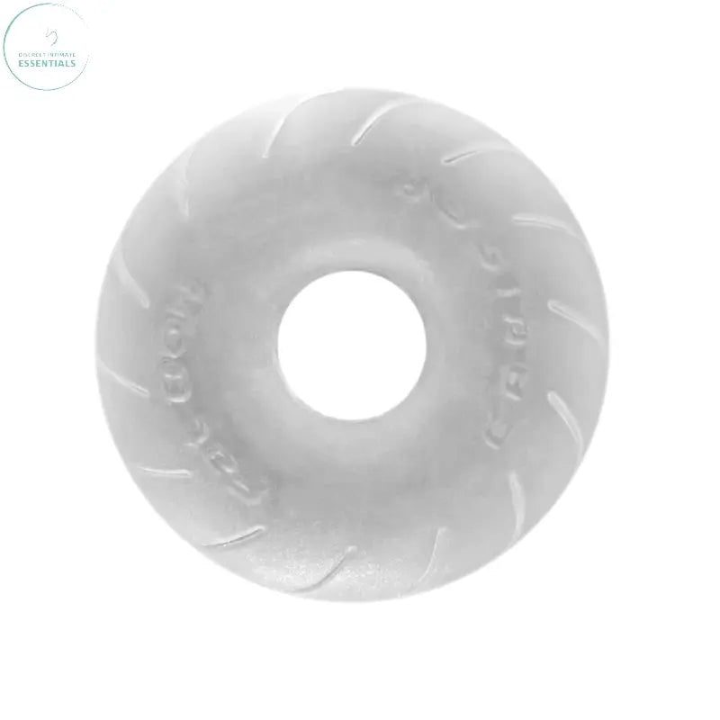 Cruiser cock ring in clear SilaSkin, featuring a thick design for comfort and enhanced performance.