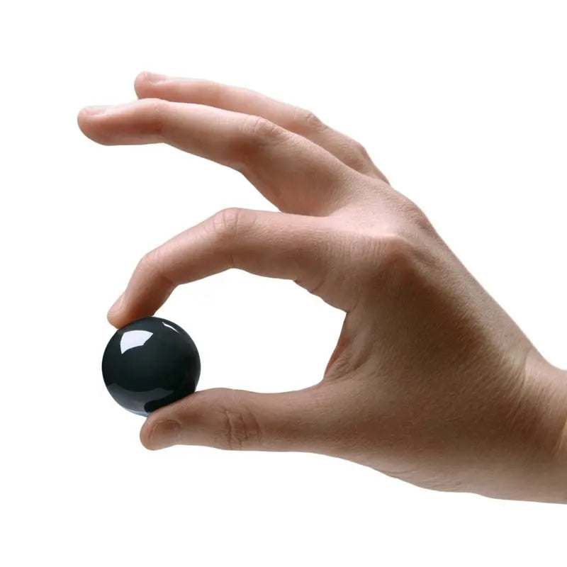 Jaded Glass Ben Wa Balls 30mm Master Series Discreet Intimate Essentials.
