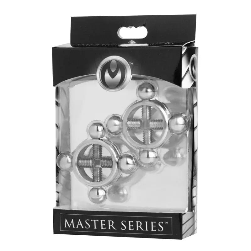 Rings Of Fire Stainless Steel Nipple Press Set Master Series Discreet Intimate Essentials.
