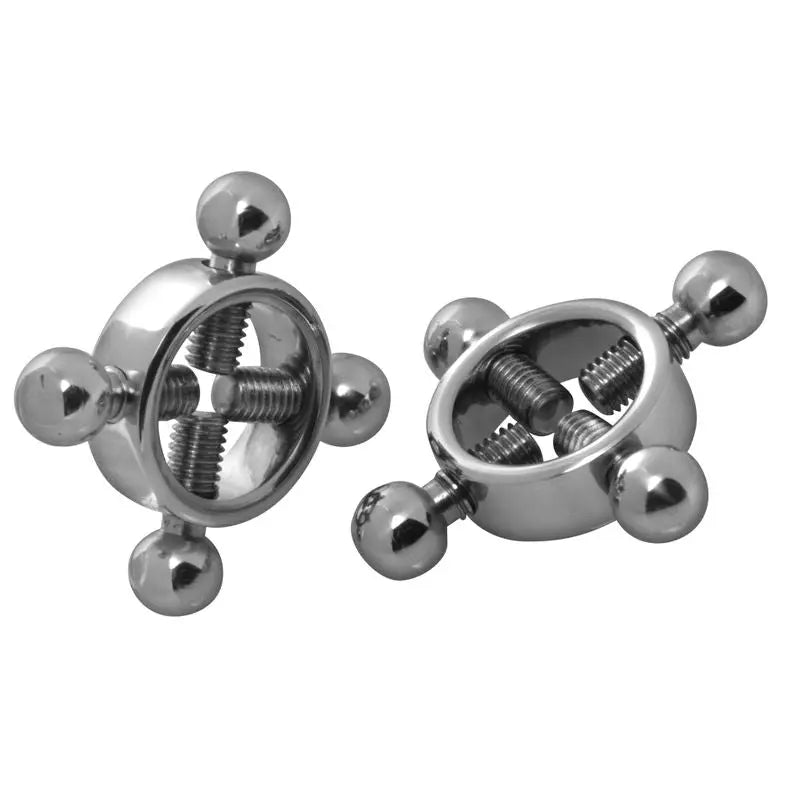 Rings Of Fire Stainless Steel Nipple Press Set Master Series Discreet Intimate Essentials.