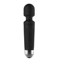 Shibari Mini Wand Halo 20X Black intimate essentials for her with powerful vibrations and flexible massage options.
