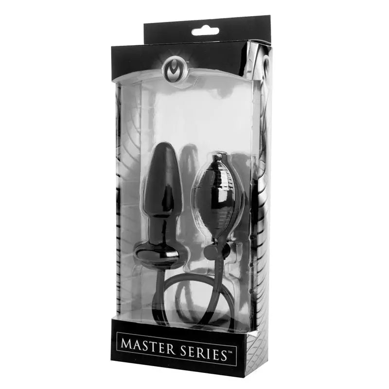 Expand Inflatable Anal Plug Master Series Discreet Intimate Essentials.