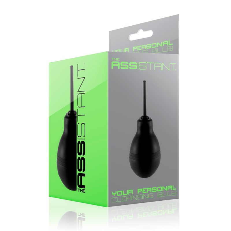 The ASSistant portable meeting assistant in its packaging, showcasing a compact design ready for on-the-go use.