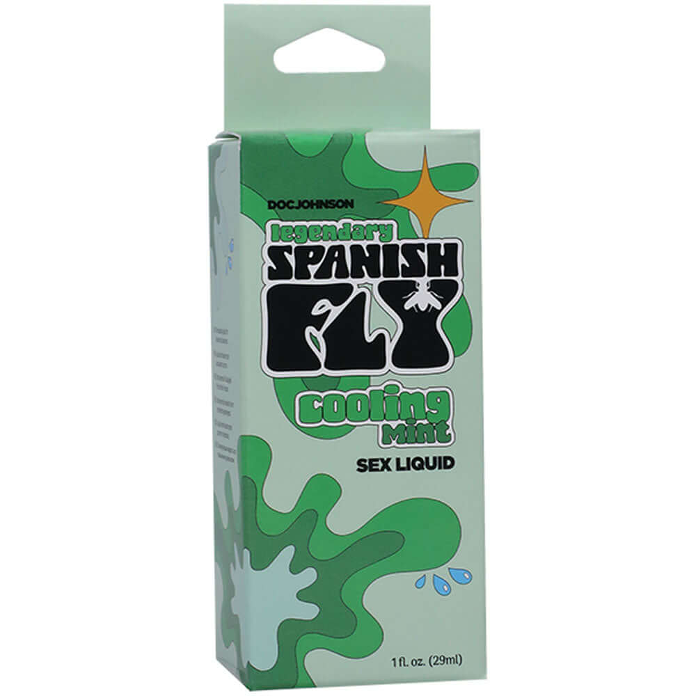 Spanish Fly aphrodisiac enhancer - Cooling Mint Sex Liquid in 29 ml bottle for enhanced arousal and sexual energy.