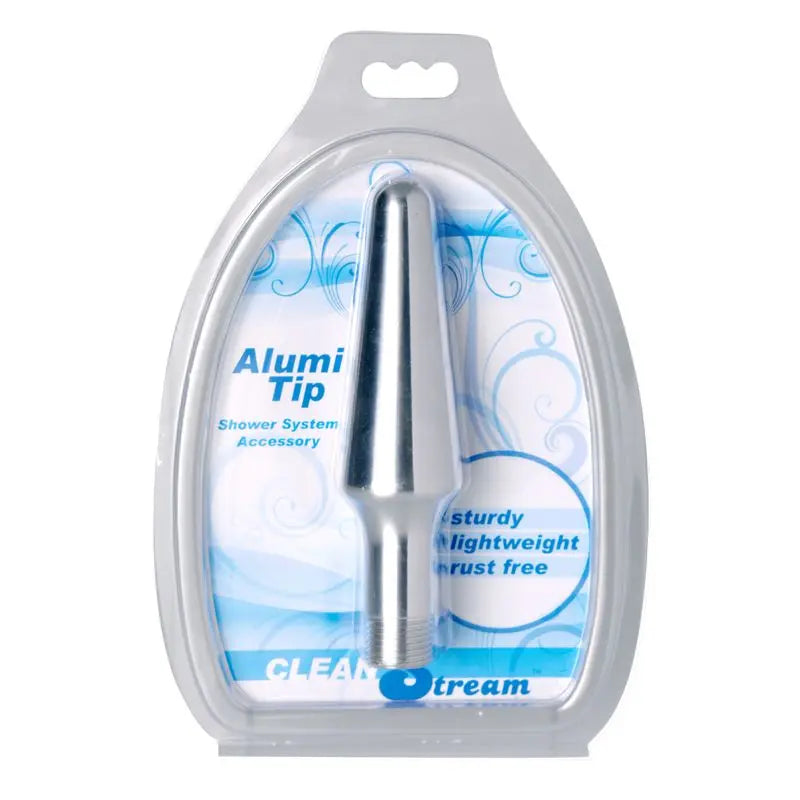 AlumiTip Aluminum Enema Nozzle Tip CleanStream Discreet Intimate Essentials.