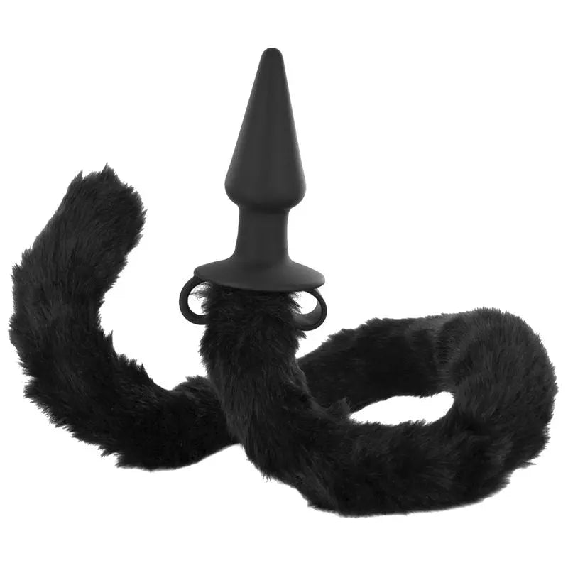 Bad Kitty Silicone Cat Tail Anal Plug Tailz Discreet Intimate Essentials.