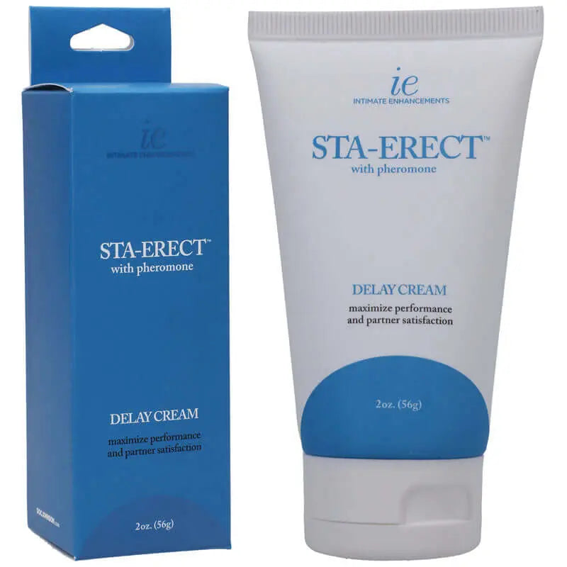 Affordable quality Sta-Erect - Delay Cream for Men - 56 g Tube  from Doc Johnson by Discreet Intimate Essentials with Discreet Delivery 