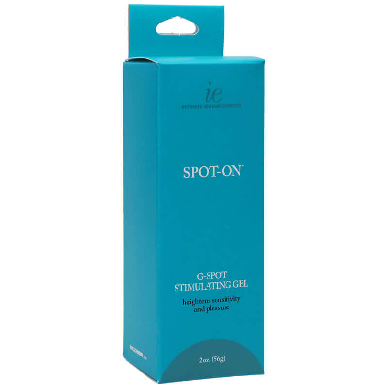 Spot-On - G-Spot Stimulating Gel for Women 56g tube packaging heightens sensitivity and pleasure.