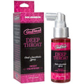 GoodHead Deep Throat Spray - Sweet Strawberry - 59 ml Bottle for oral use. Perfect sweet strawberry deep throat spray.