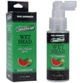 GoodHead Wet Head Dry Mouth Spray - Watermelon Flavoured - 59 ml bottle, ideal for oral sex, featuring watermelon dry mouth spray.