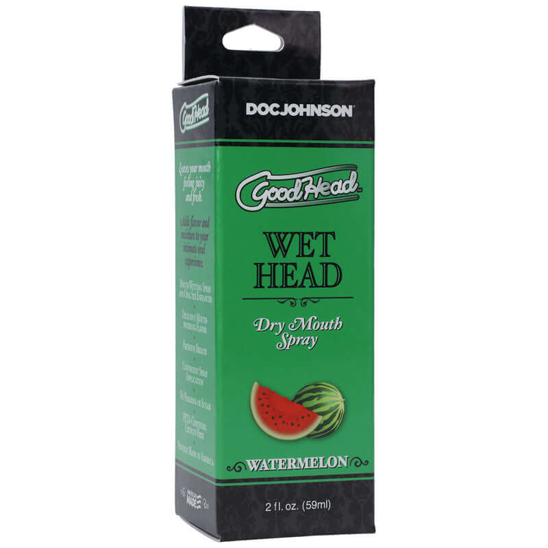 GoodHead Wet Head Dry Mouth Spray - Watermelon Flavoured 59 ml Bottle - watermelon dry mouth spray