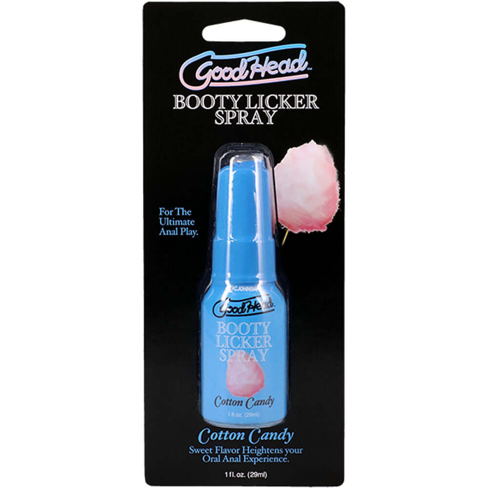 GoodHead Booty Licker Spray cotton candy booty spray 29 ml for tasty backdoor pleasure in a convenient bottle