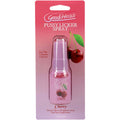 GoodHead Pussy Licker Spray in Cherry flavor, enhancing oral sex with a sweet lickable taste, 29 ml bottle.