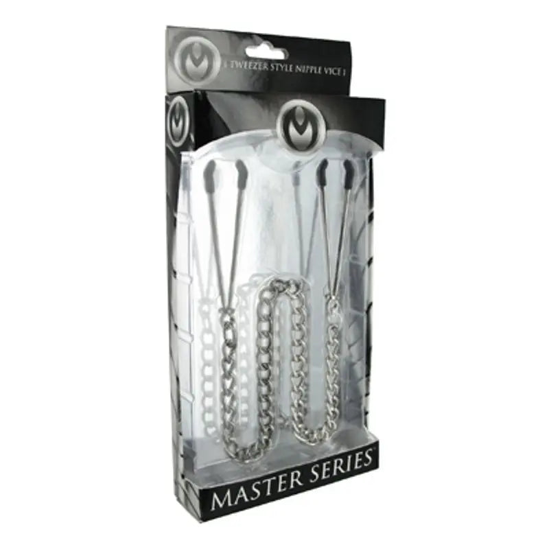 Reign Tweezer Style Nipple Vice Master Series Discreet Intimate Essentials.