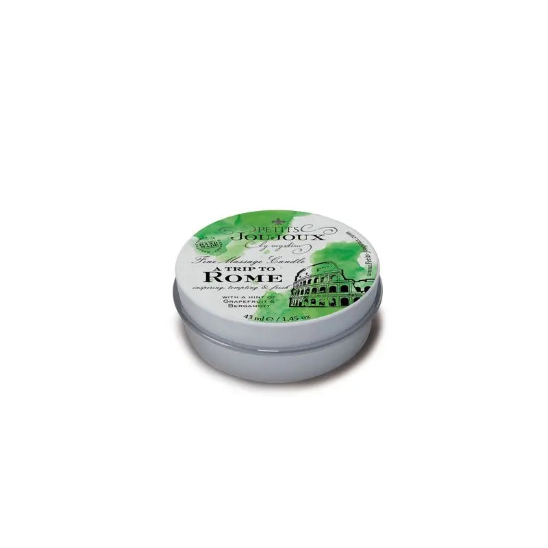 Petits JouJoux Massage Candle Rome 43ml Petits JouJoux Discreet Intimate Essentials.