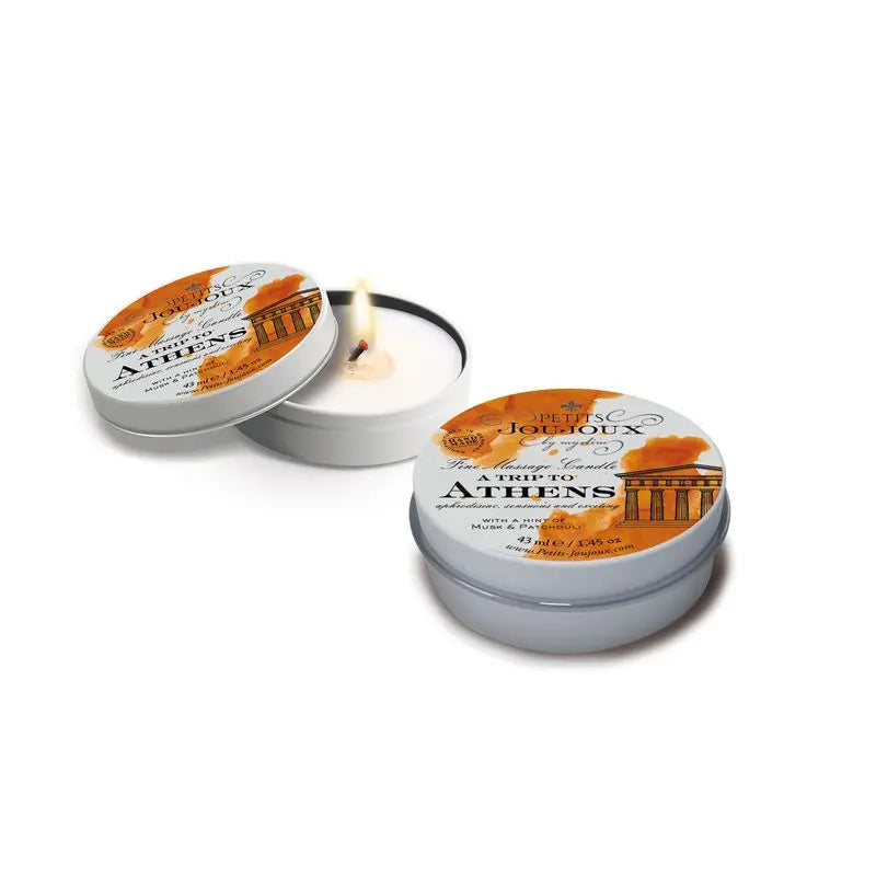 Petits JouJoux Massage Candle Athens 43ml Petits JouJoux Discreet Intimate Essentials.