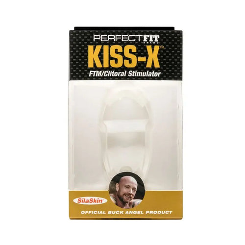 Buck Angel KissX Clear PerfectFit Discreet Intimate Essentials.