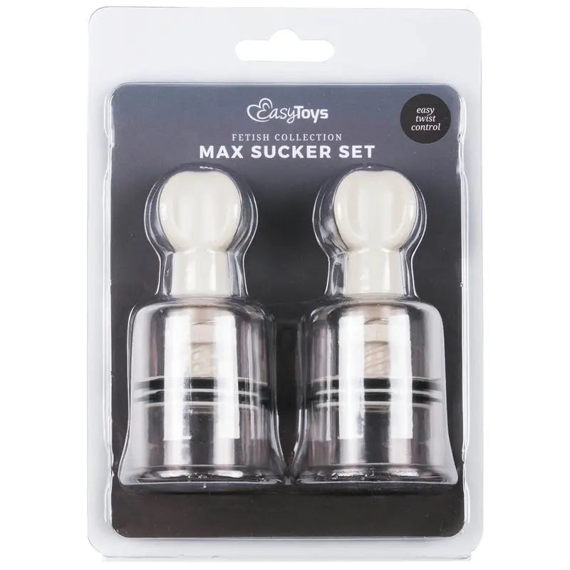 Nipple and Clit Suckers Large 2 Pc Fetish Collection Discreet Intimate Essentials.