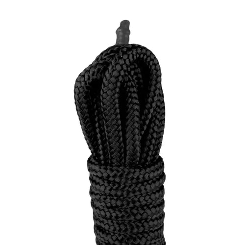 Bondage Rope 10m Black Fetish Collection Discreet Intimate Essentials.
