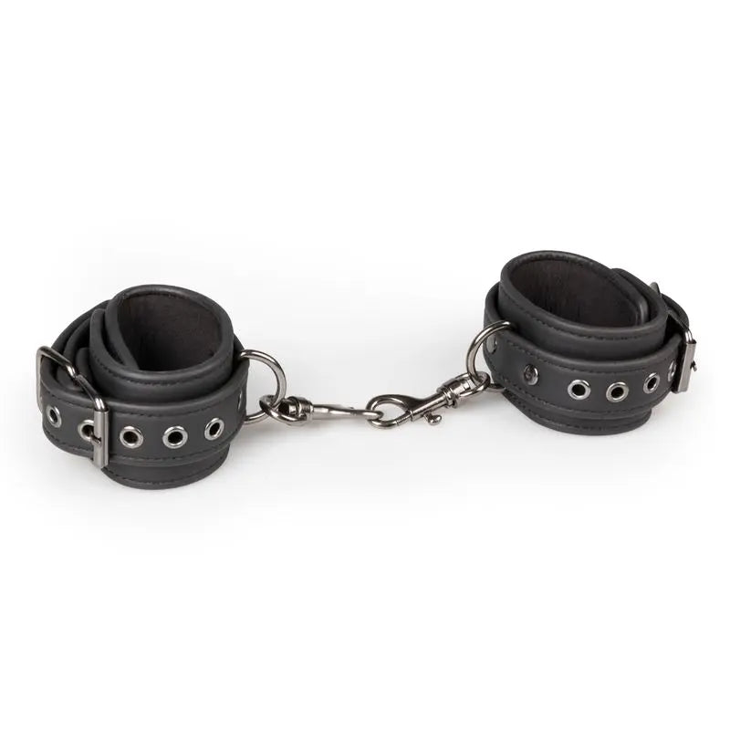 Handcuffs Black Fetish Collection Discreet Intimate Essentials.