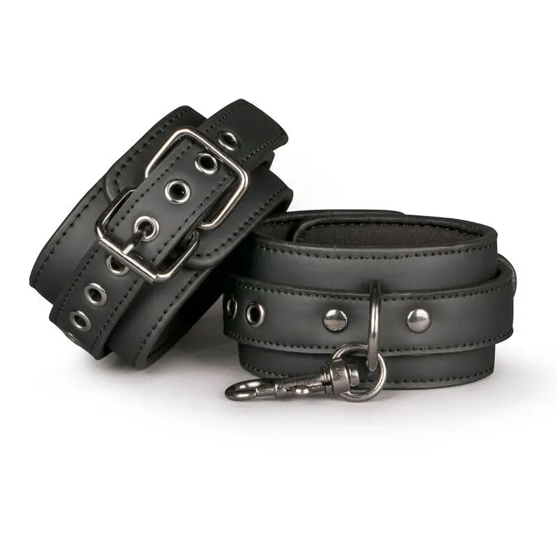 Ankle Cuffs Black Fetish Collection Discreet Intimate Essentials.
