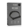 EasyToys silicone bit gag for pony play packaging showcasing the adjustable strap and soft silicone design.