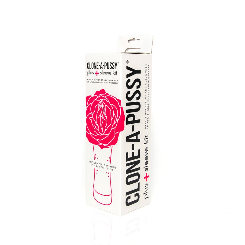 Clone A Pussy sleeve kit packaging showcasing the original vulva casting sleeve kit for personal use.