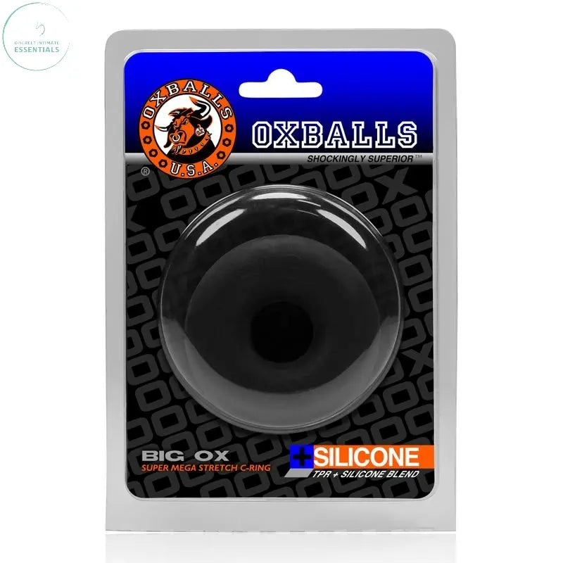 Affordable quality Big Ox Cockring Black Ice  from OxBalls by Discreet Intimate Essentials with Discreet Delivery 