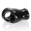 Unit X Stretch Cocksling Black - sleek, super stretchy cocksling for men, perfect for enhancing pleasure with intimate essentials.
