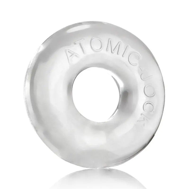 Donut 2 Cockring Large Clear OxBalls Discreet Intimate Essentials.