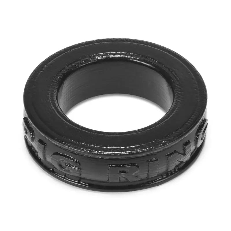 Pig Ring Cockring Black OxBalls Discreet Intimate Essentials.
