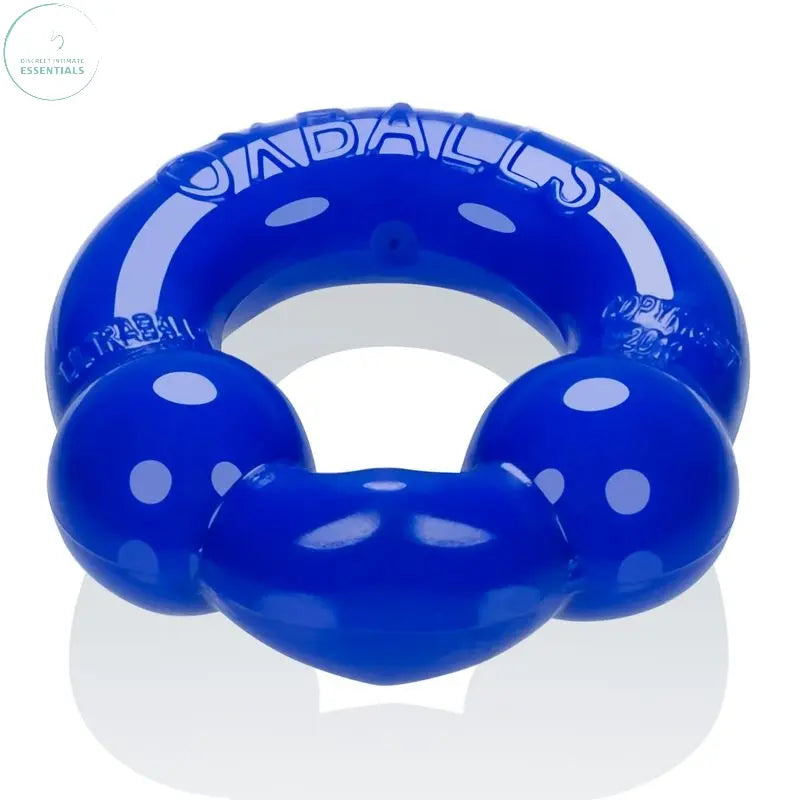 Affordable quality Ultraballs 2 Pk Cockring Black And Pool Blue  from OxBalls by Discreet Intimate Essentials with Discreet Delivery 
