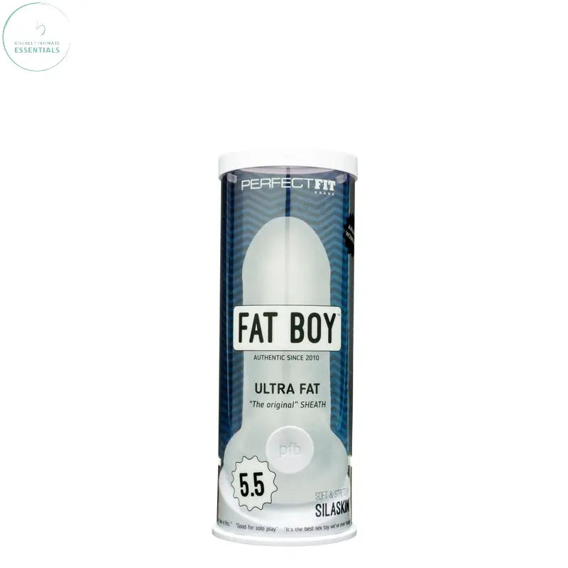 Fat Boy Ultra Fat Sheath 5.5 packaging in vertical storage design showcasing the product.